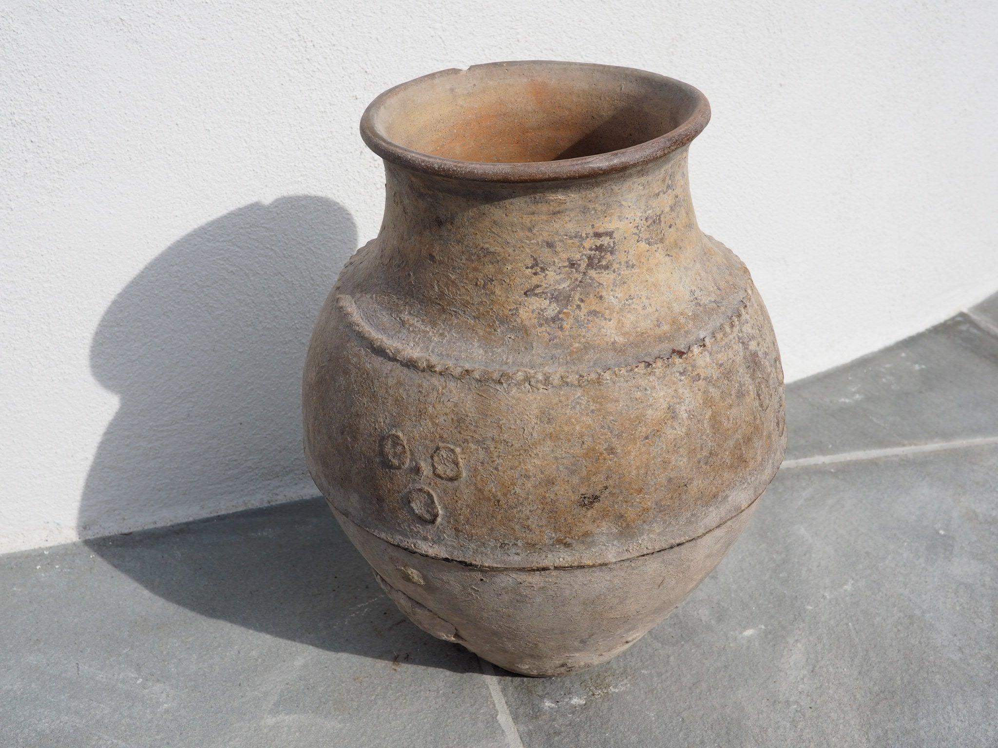 Mid-Century Modern Tulum Wabi-Sabi Planter, 19th Century