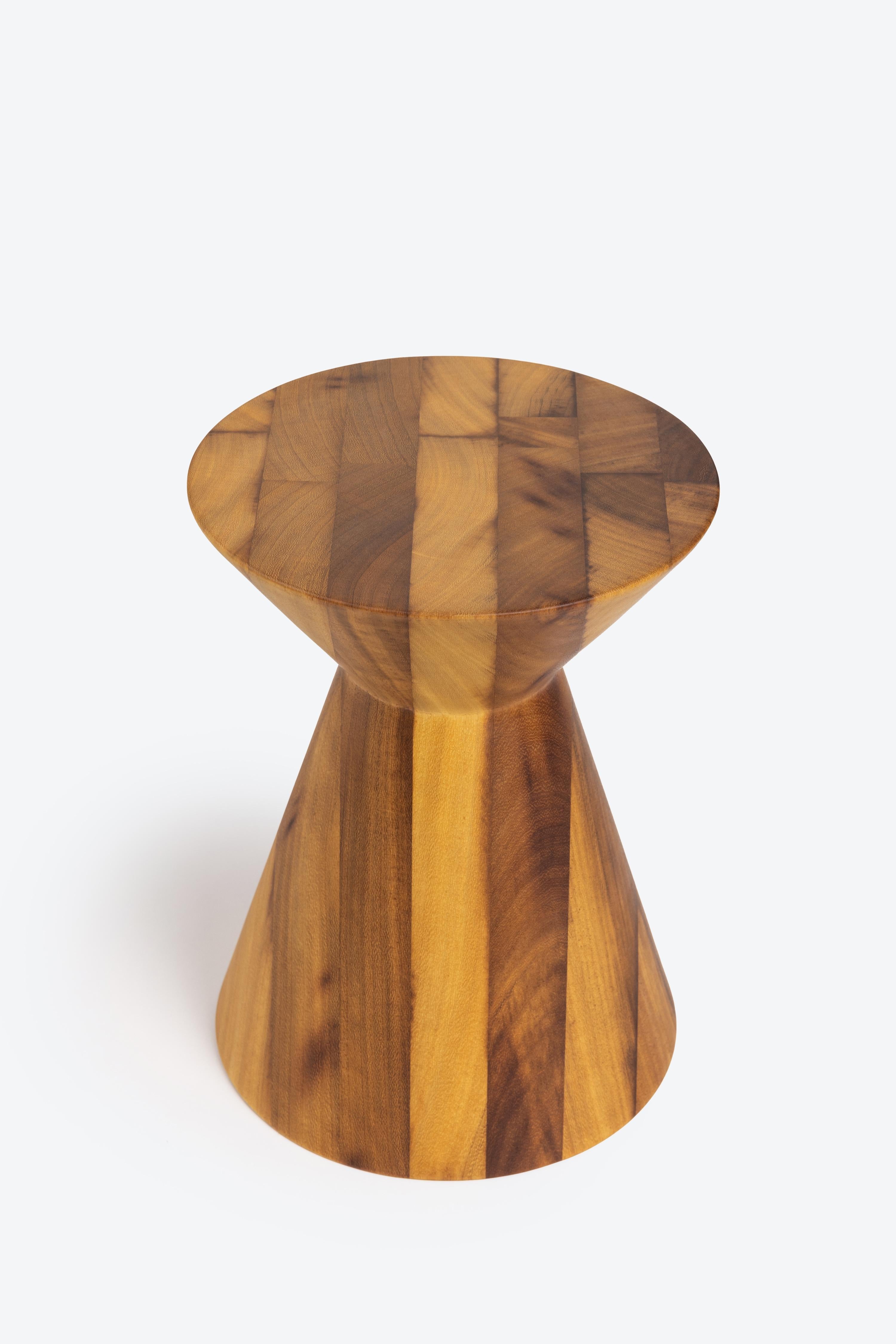 American Tumbak Stool / Side Table For Sale