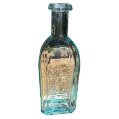 Tumbled, 1880's Antique Burnett's Cocaine Hair Tonic, Boston! Crude! Super!!