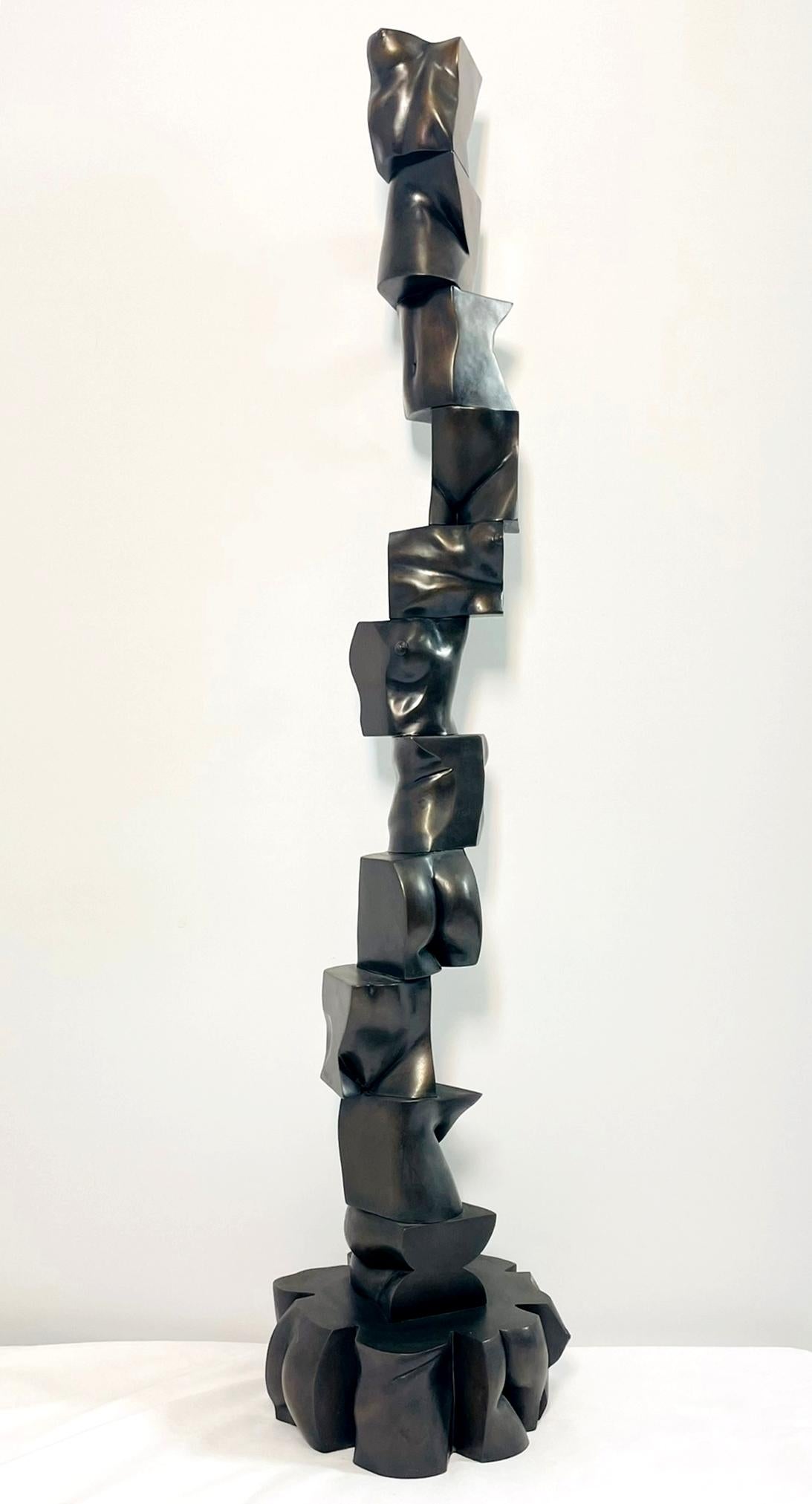 Organique Sculpture en bronze 