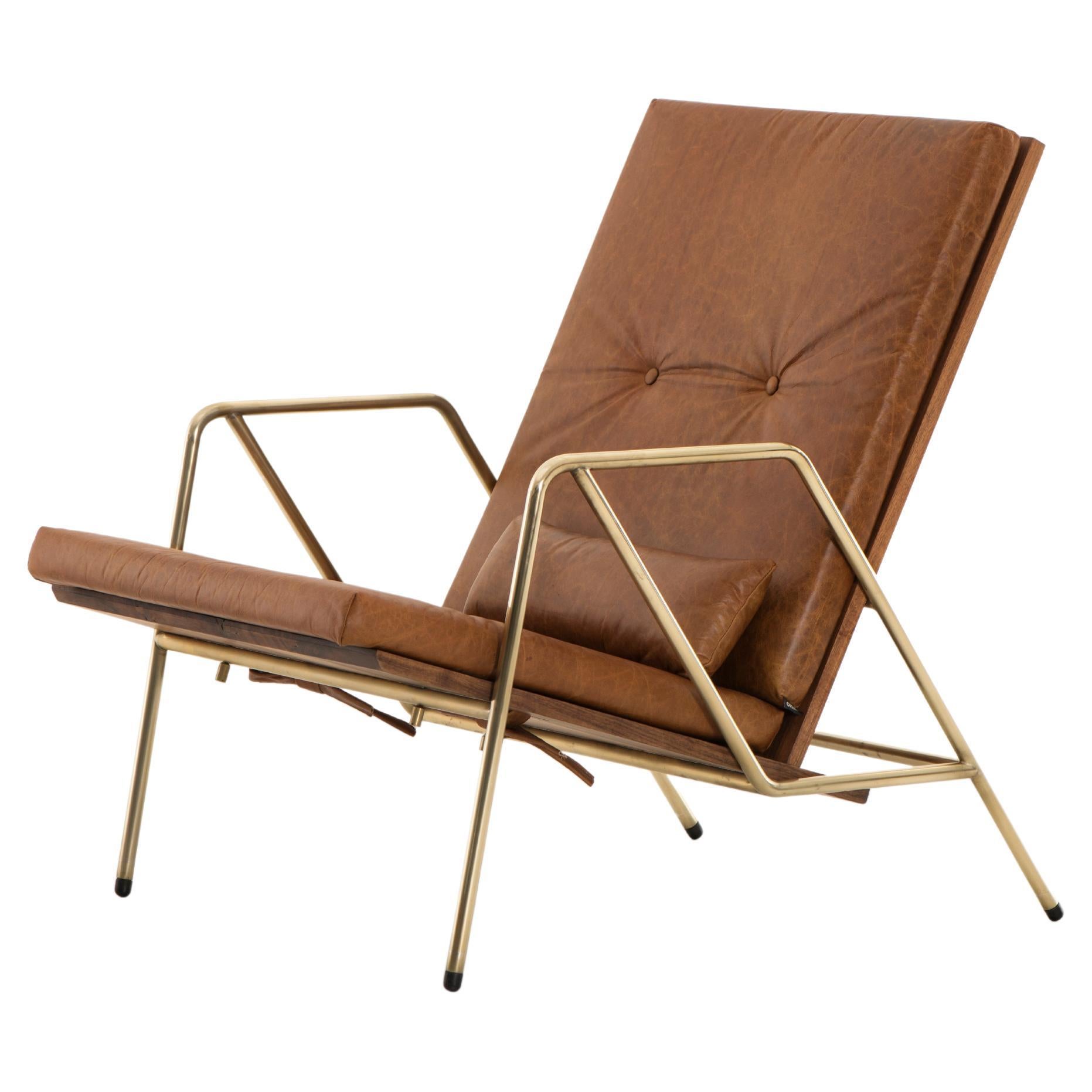 Tumbona DUNA, Mexican contemporary lounge chair by Emiliano Molina for CUCHARA For Sale