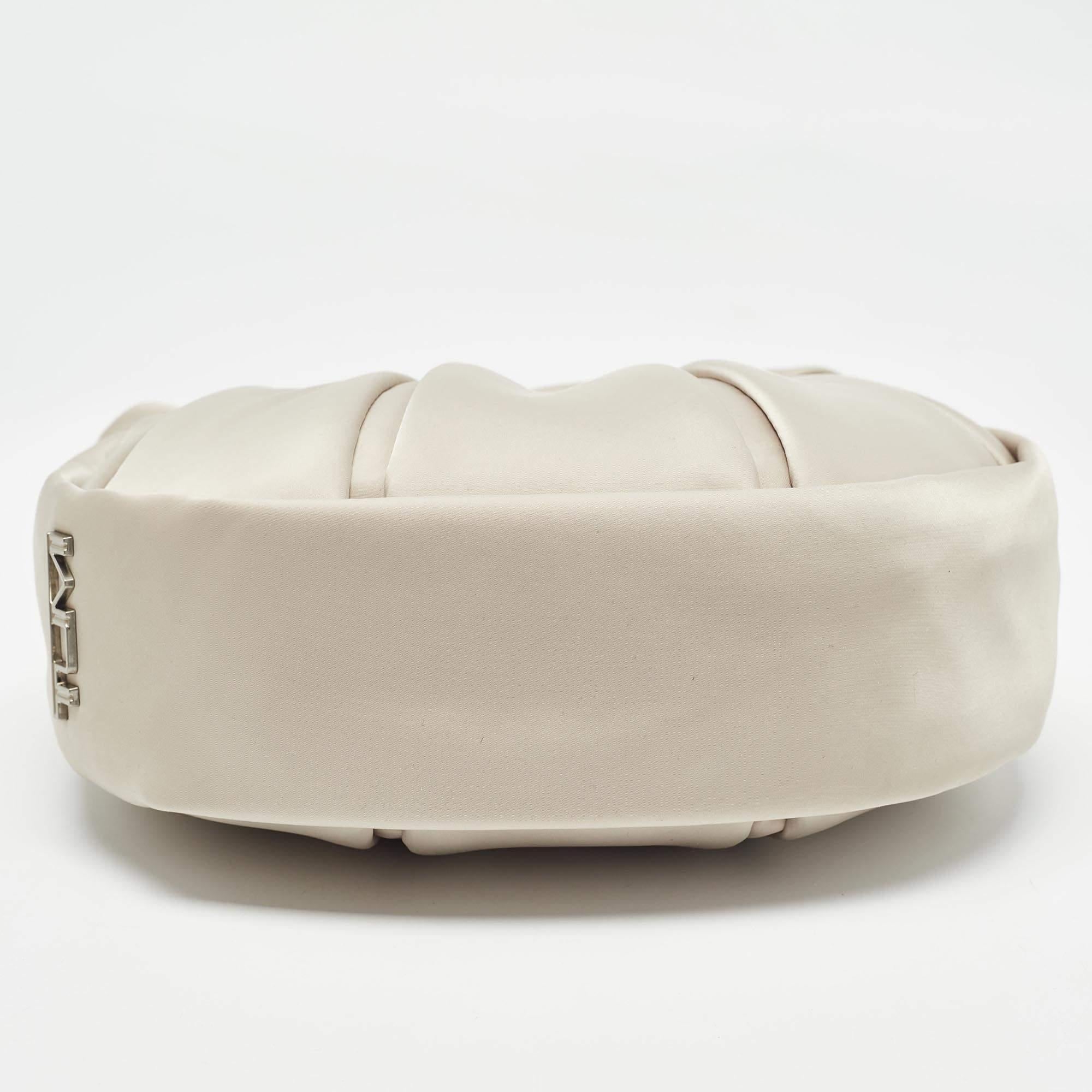 TUMI Bolsa Crossbody Asra Pequeña Nylon Beige 2