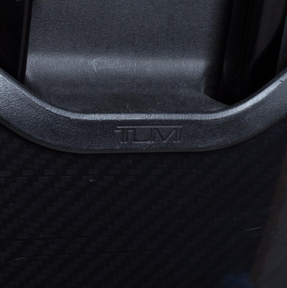 TUMI Black Aluminum Tegra Lite Expandable Carry On Luggage 5