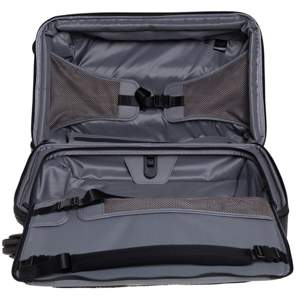 Men's TUMI Black Aluminum Tegra Lite Expandable Carry On Luggage