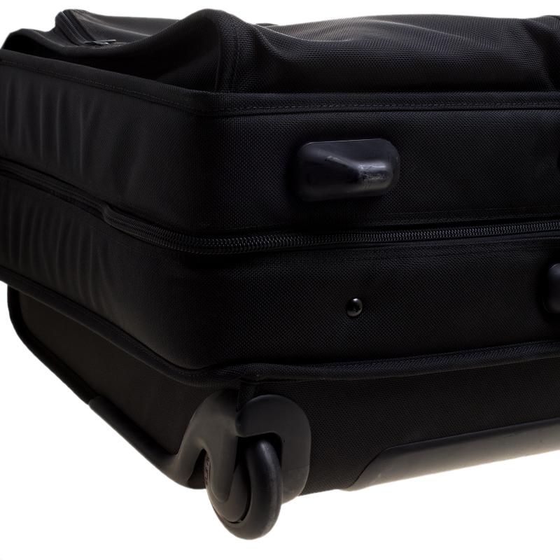 Tumi Black Ballistic Nylon 2 Wheeled Carry-on Alpha Extended Garment Bag 4