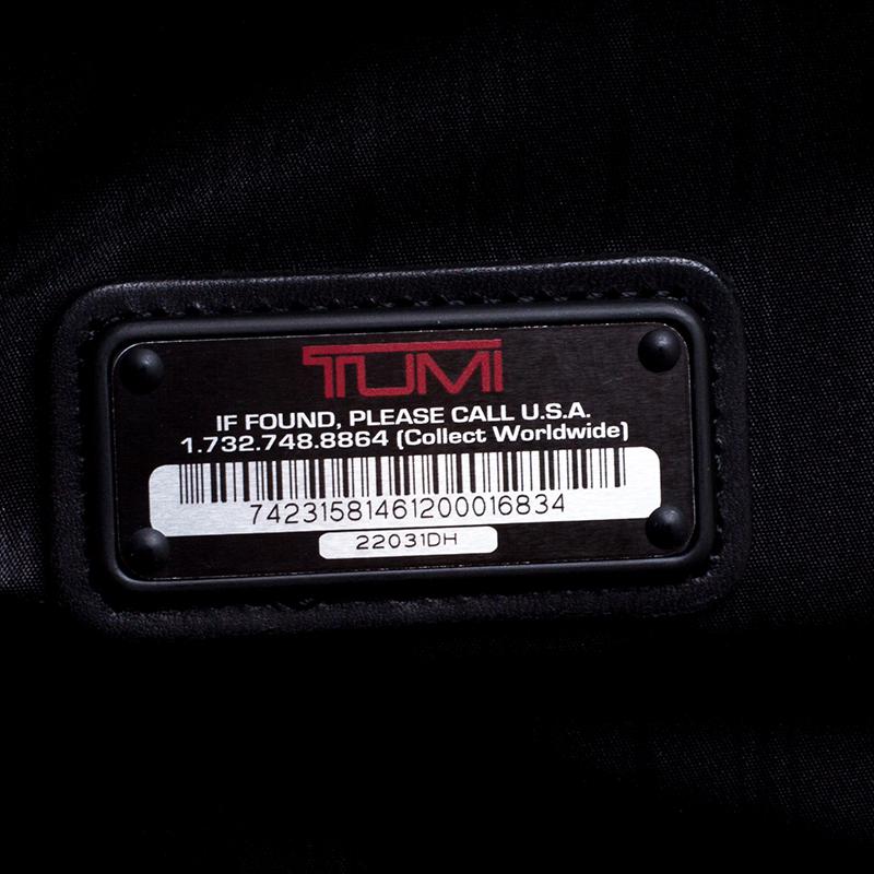 Tumi Black Ballistic Nylon 2 Wheeled Carry-on Alpha Extended Garment Bag 1