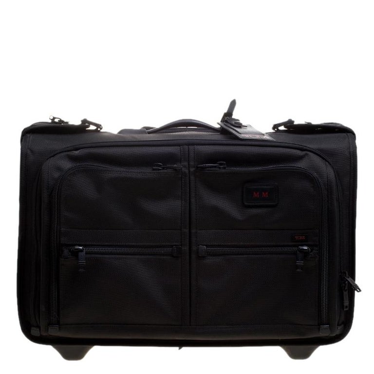 Tumi Black Ballistic Nylon 2 Wheeled Carry-on Alpha Garment Bag For Sale at  1stDibs | tumi garment bag sale, ballistic garment bag, tumi luggage  garment bag