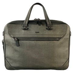 Used TUMI Black Coated Canvas Laptop Bag