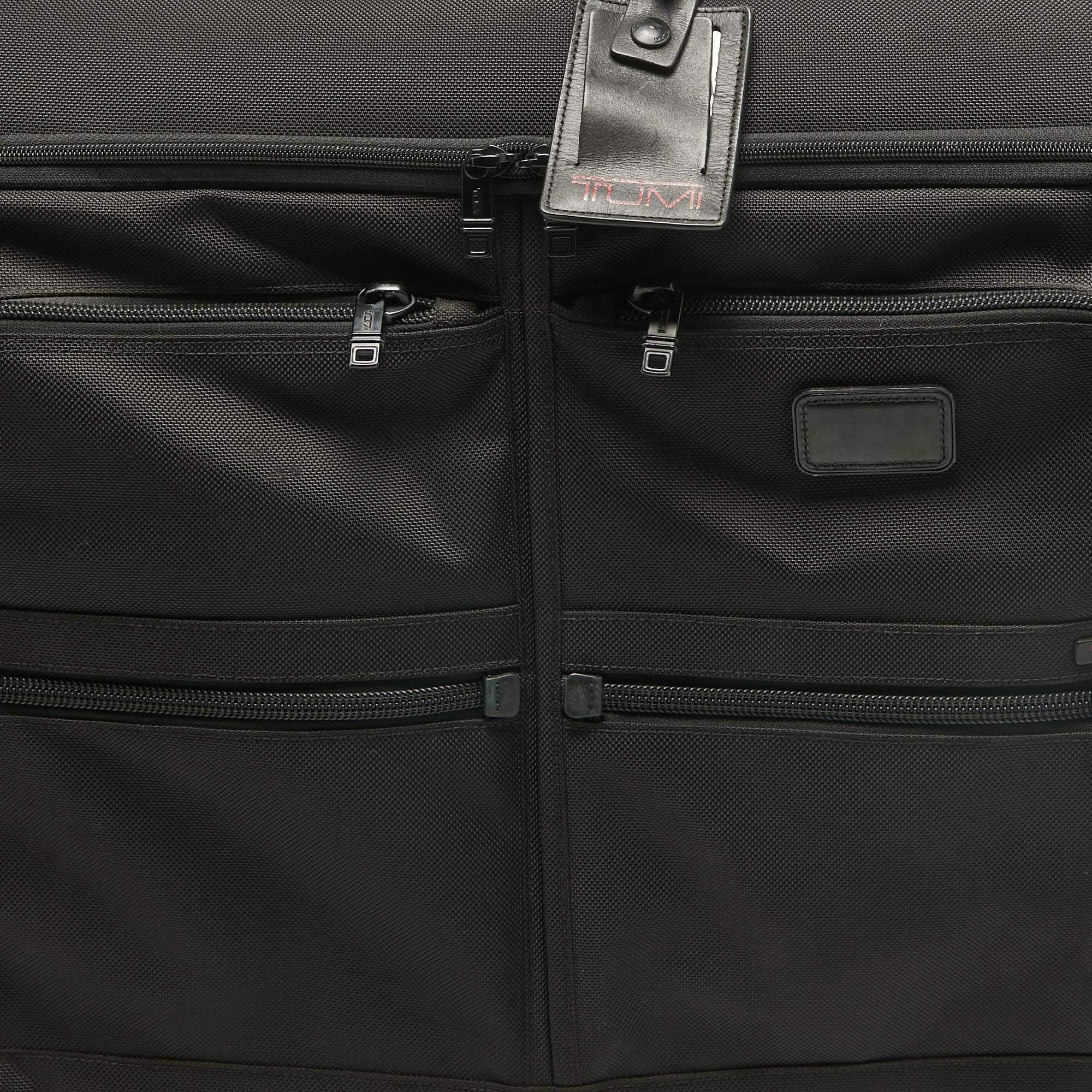 TUMI Black Fabric 2 Wheeled Alpha Classic Garment Luggage 1