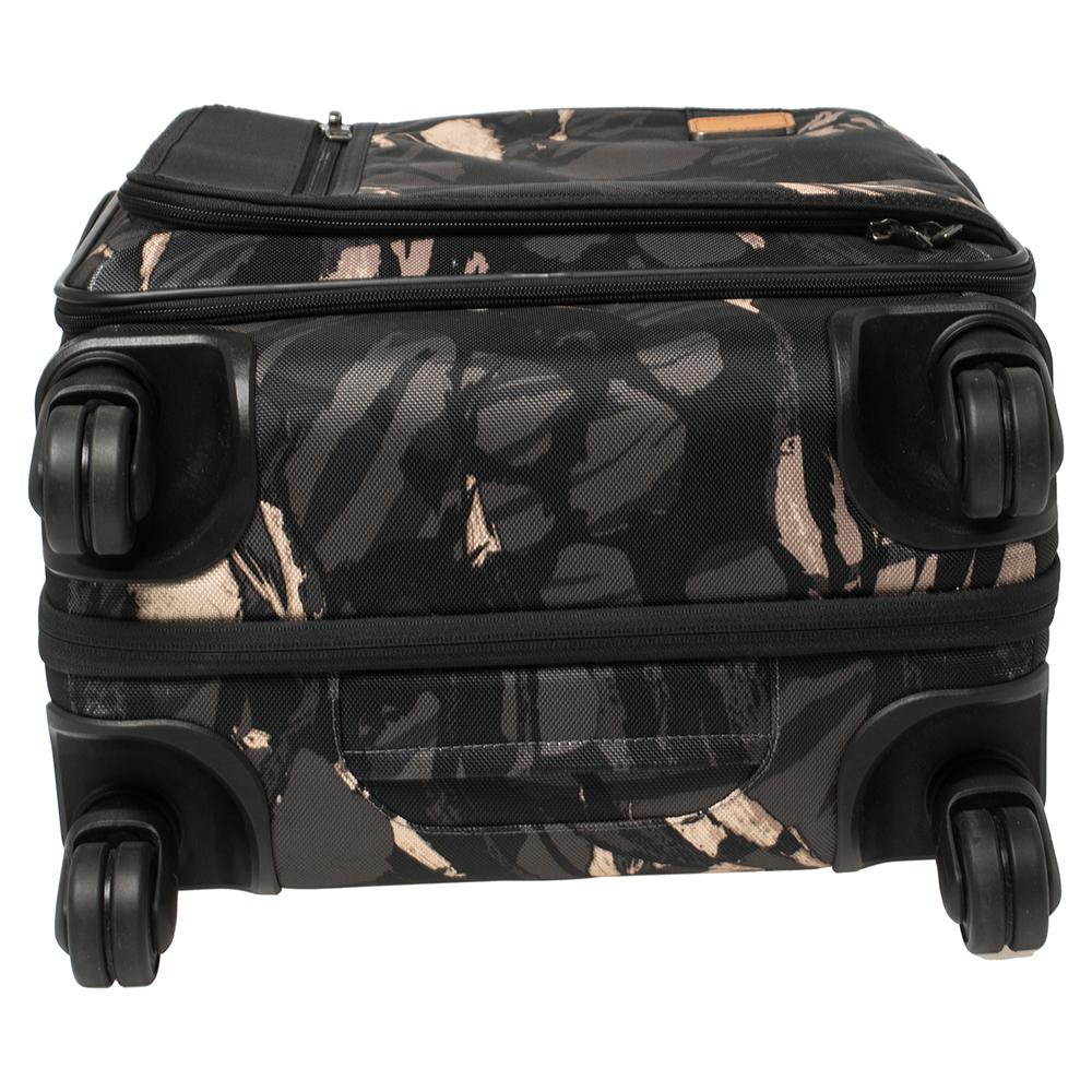 TUMI Black Highlands Print Nylon Merge Continental Expandable Carry On Luggage 4