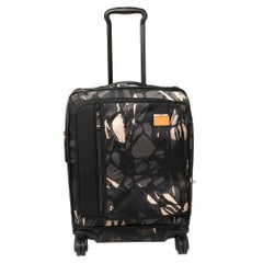 TUMI Black Highlands Print Nylon Merge Continental Expandable Carry On Luggage
