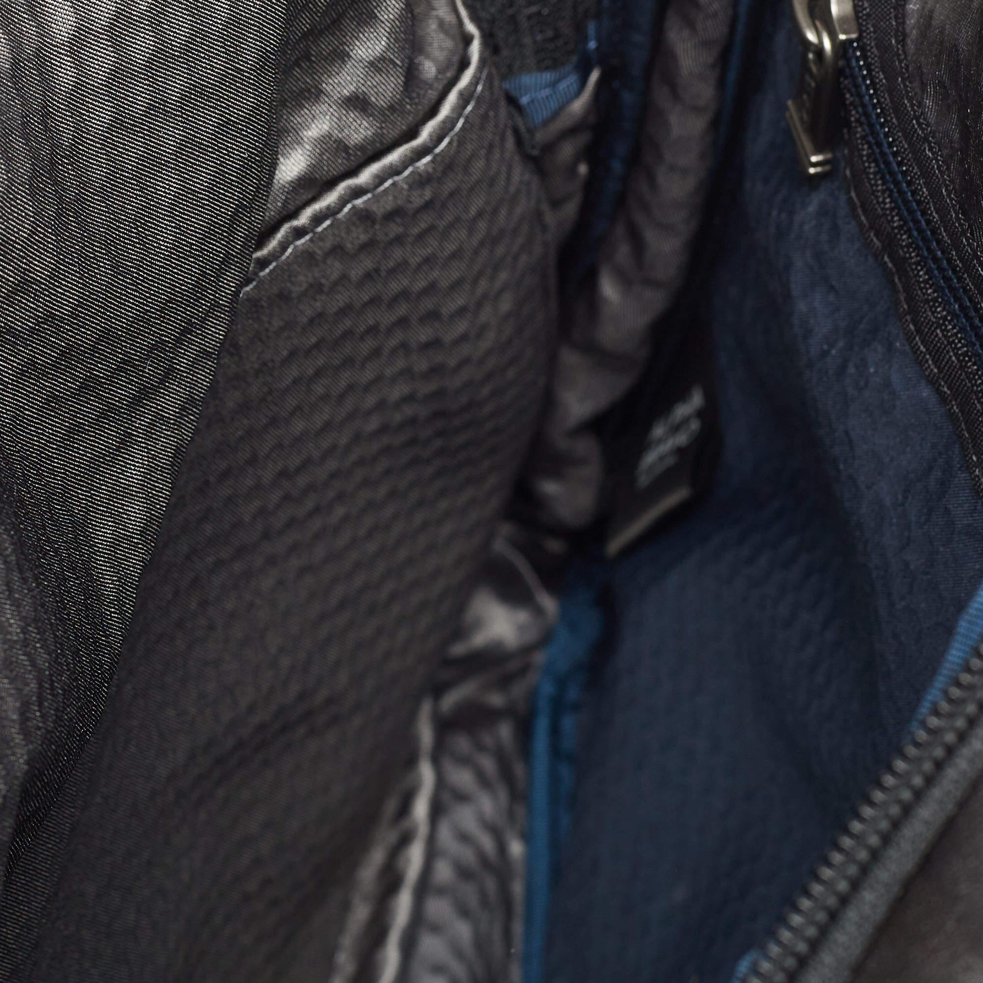 TUMI Black Leather Alpha Bravo Arnold Zip Expandable Messenger Bag 1