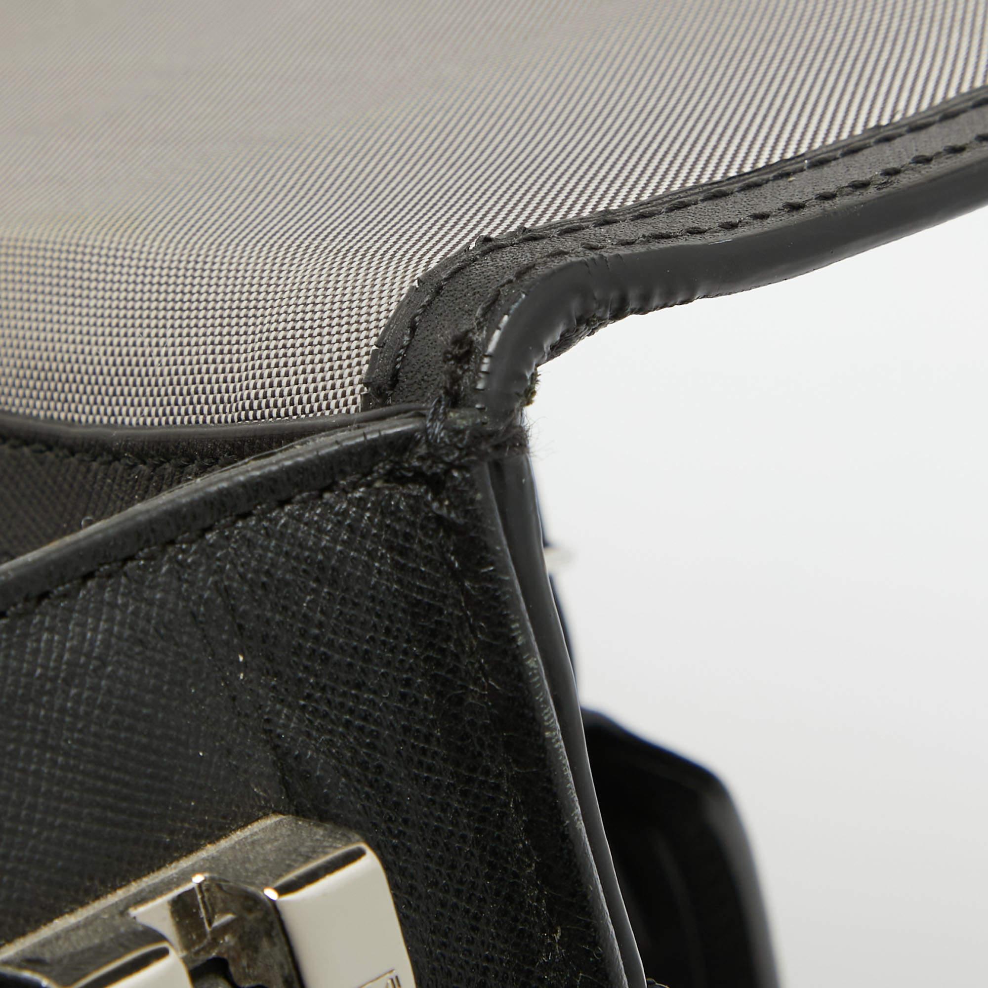 TUMI Black Leather Astor Dorilton Briefcase 12