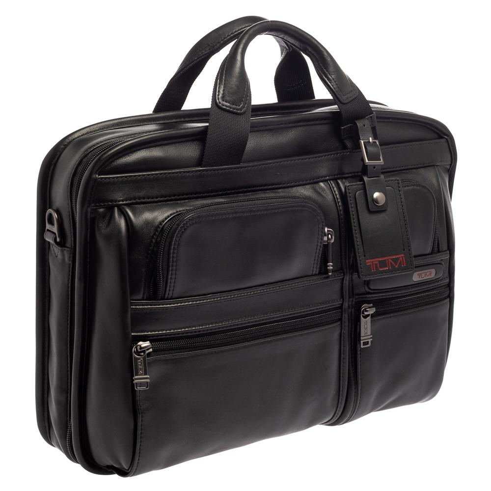 tumi slim briefcase