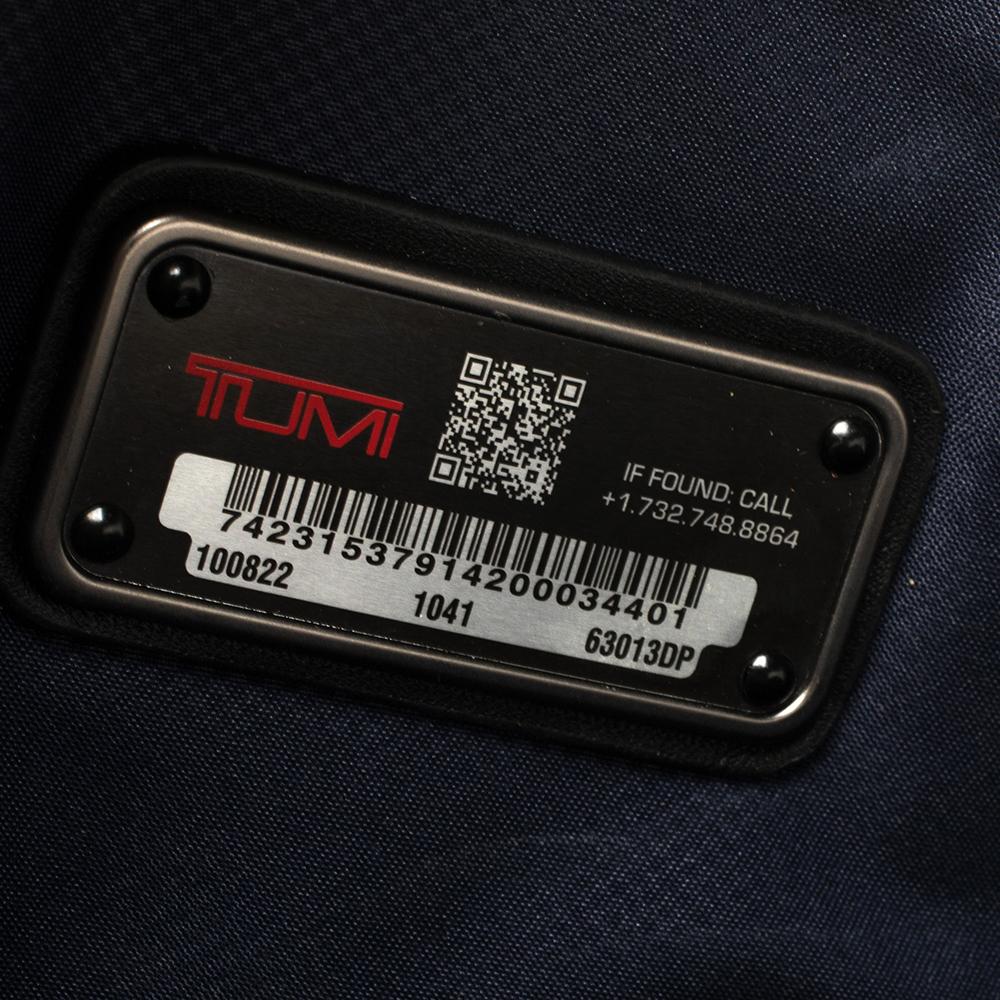 TUMI Black Leather Stratton Crossbody Bag 1