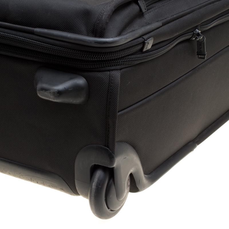 Tumi Black Nylon 2 Wheeled Expandable Carry on Luggage Bag For Sale at ...