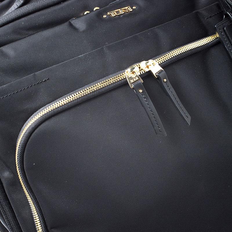 Tumi Black Nylon 4 Wheeled Carry-On Luggage Bag 5