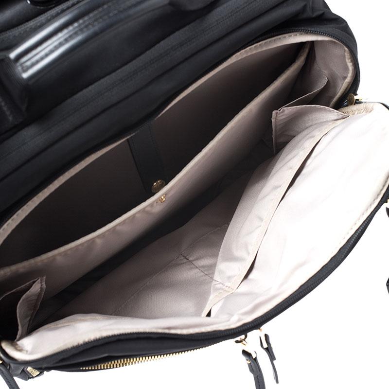 Tumi Black Nylon 4 Wheeled Carry-On Luggage Bag 2