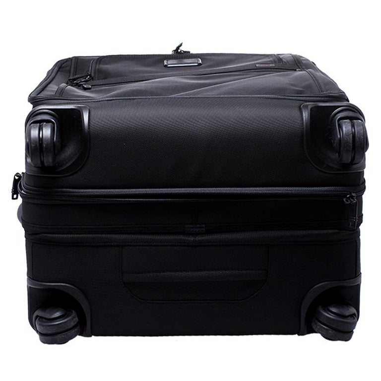 TUMI Black Nylon Alpha 2 Rolling Suitcase For Sale at 1stdibs