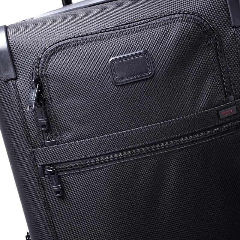 TUMI Black Nylon Alpha 2 Rolling Suitcase 2