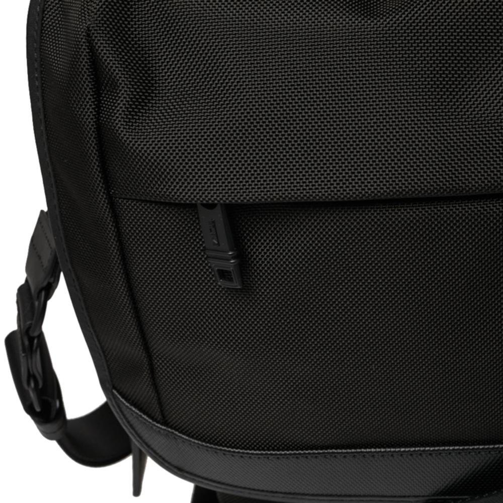 Men's Tumi Black Nylon Alpha Flap Laptop Bag