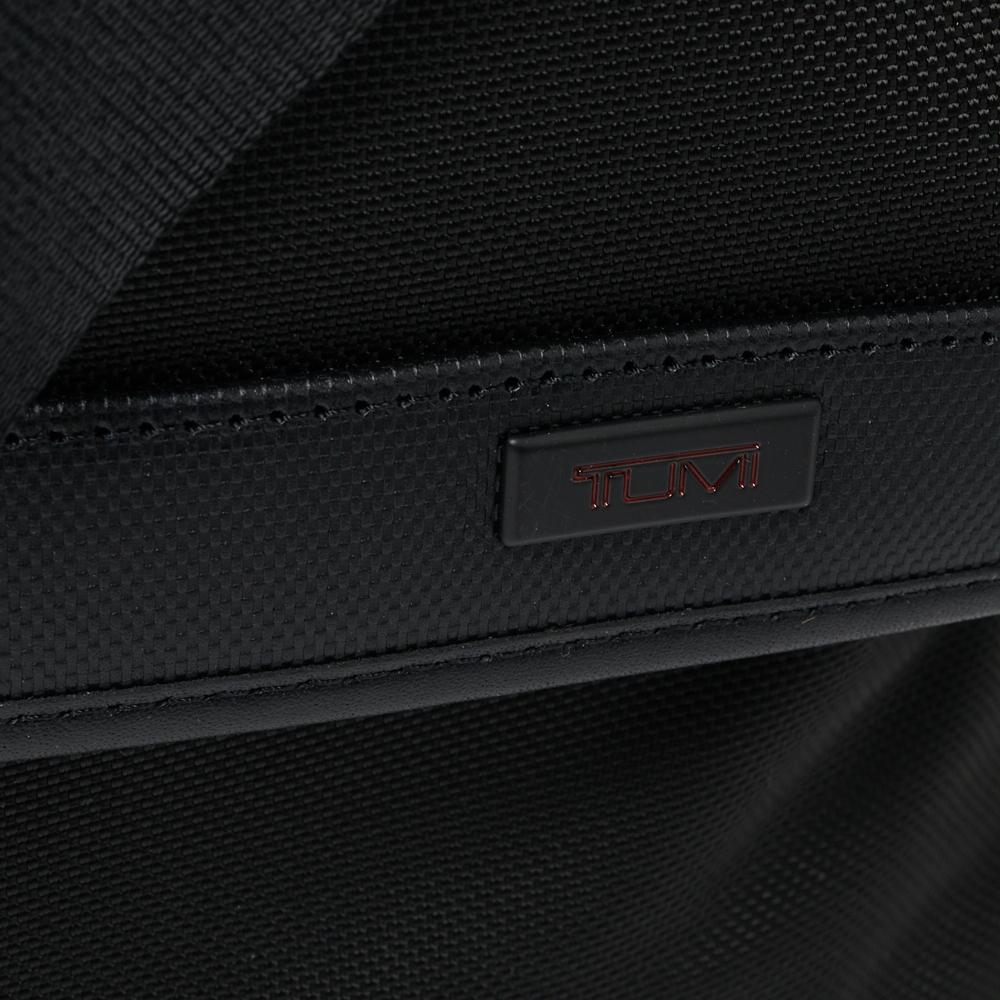 Tumi Tumi Laptoptasche aus schwarzem Nylon mit Alpha-Flap 3