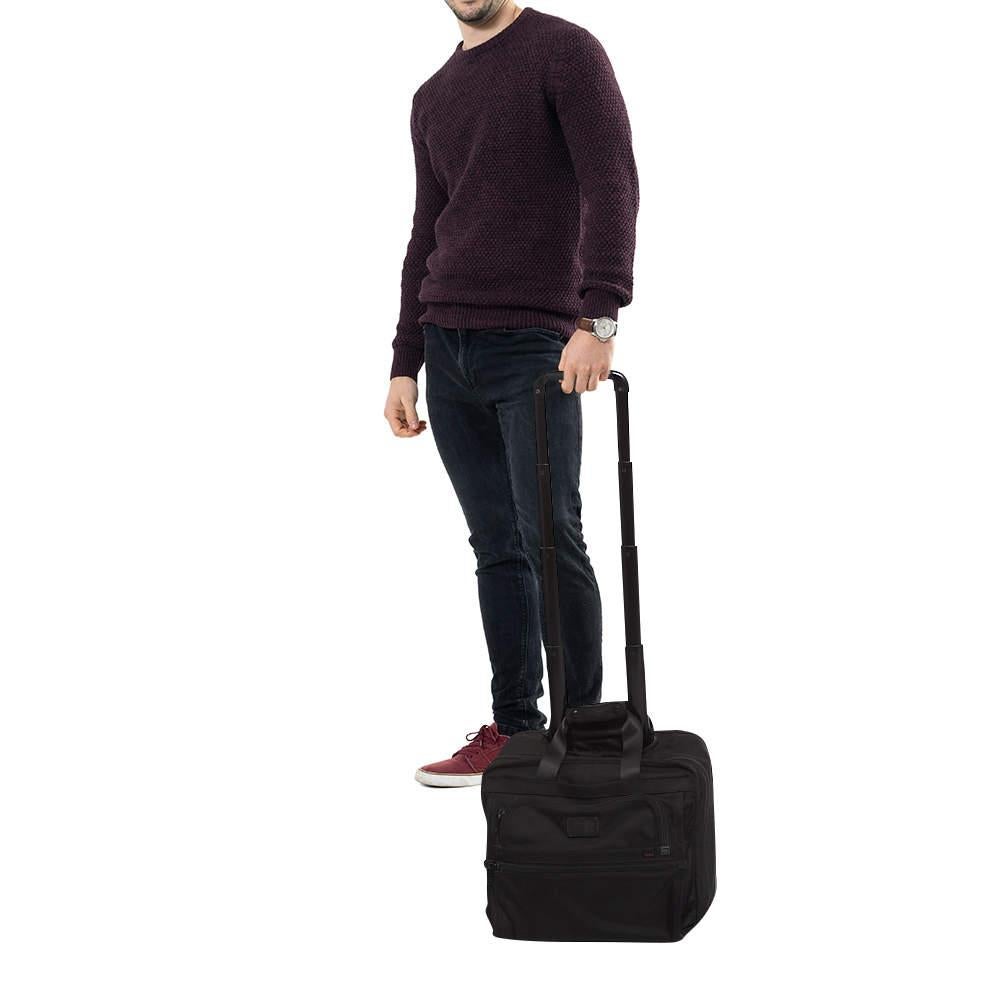 This creation from the house of TUMI is an accessory you will turn to when you have travel plans. It has been crafted using the best kind of materials to be appealing as well as durable. It's a worthy investment.

