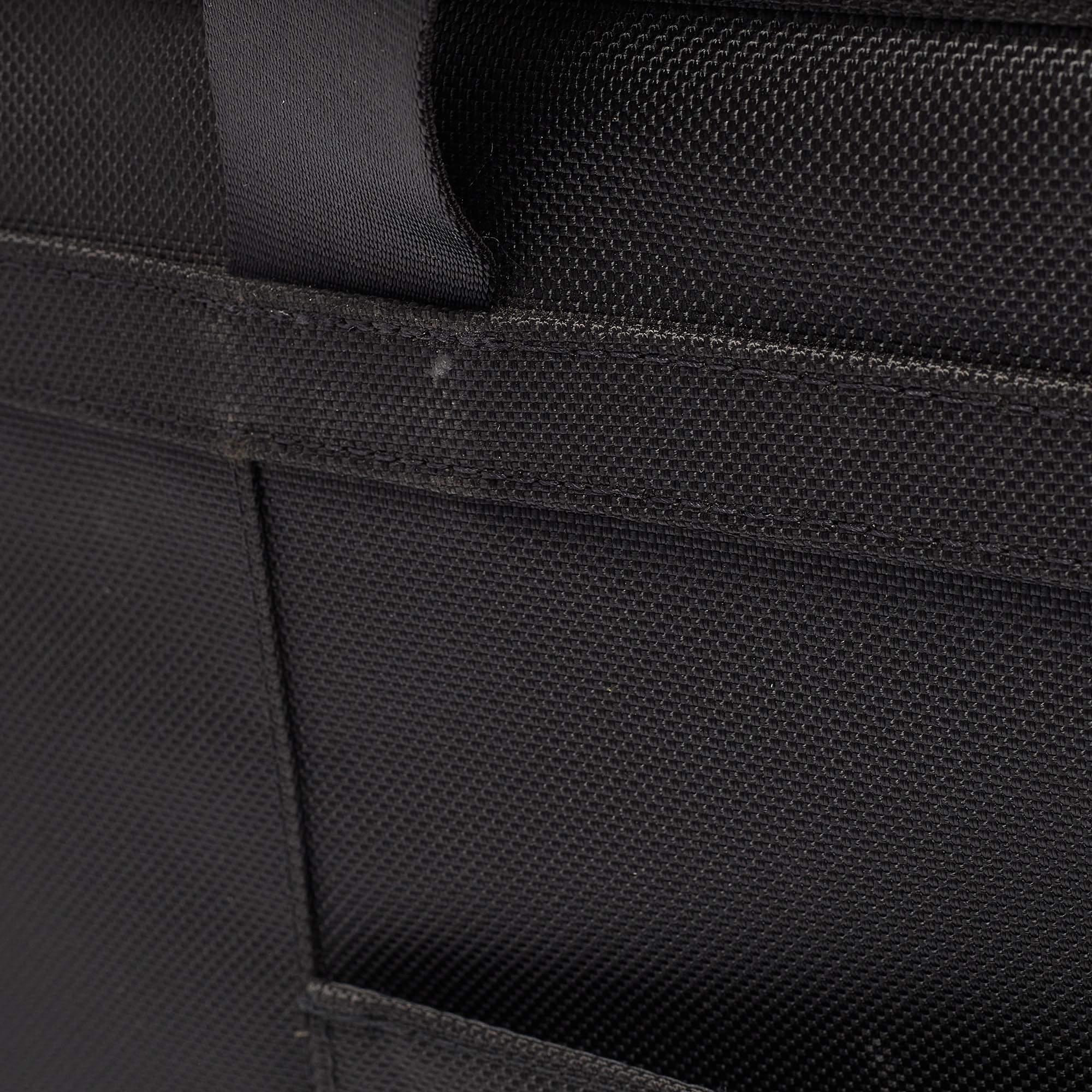 TUMI Black Nylon Alpha Wheeled T-Pass Compact Brief Trolley 3