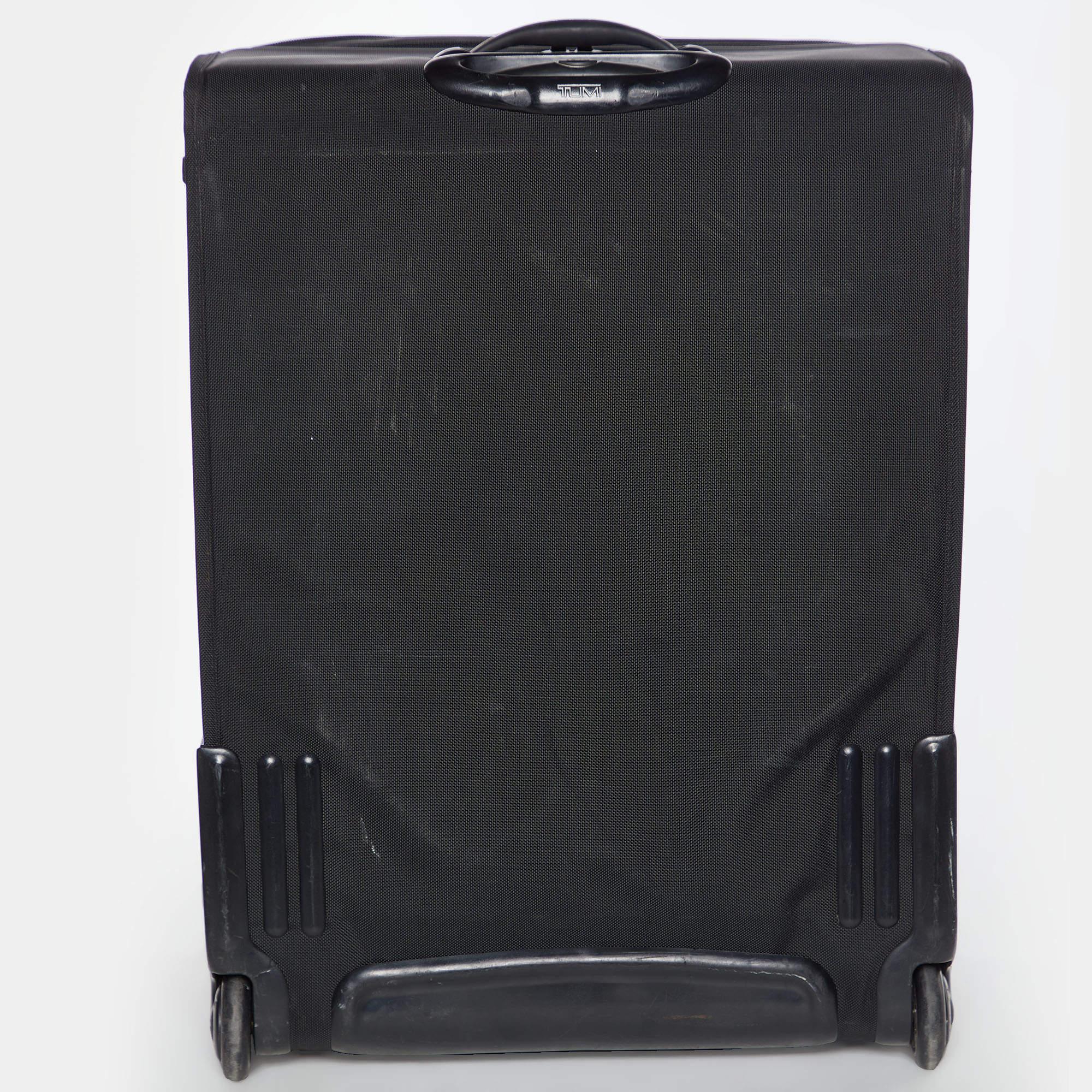 Men's TUMI Black Nylon Frequent Traveler Suitcase