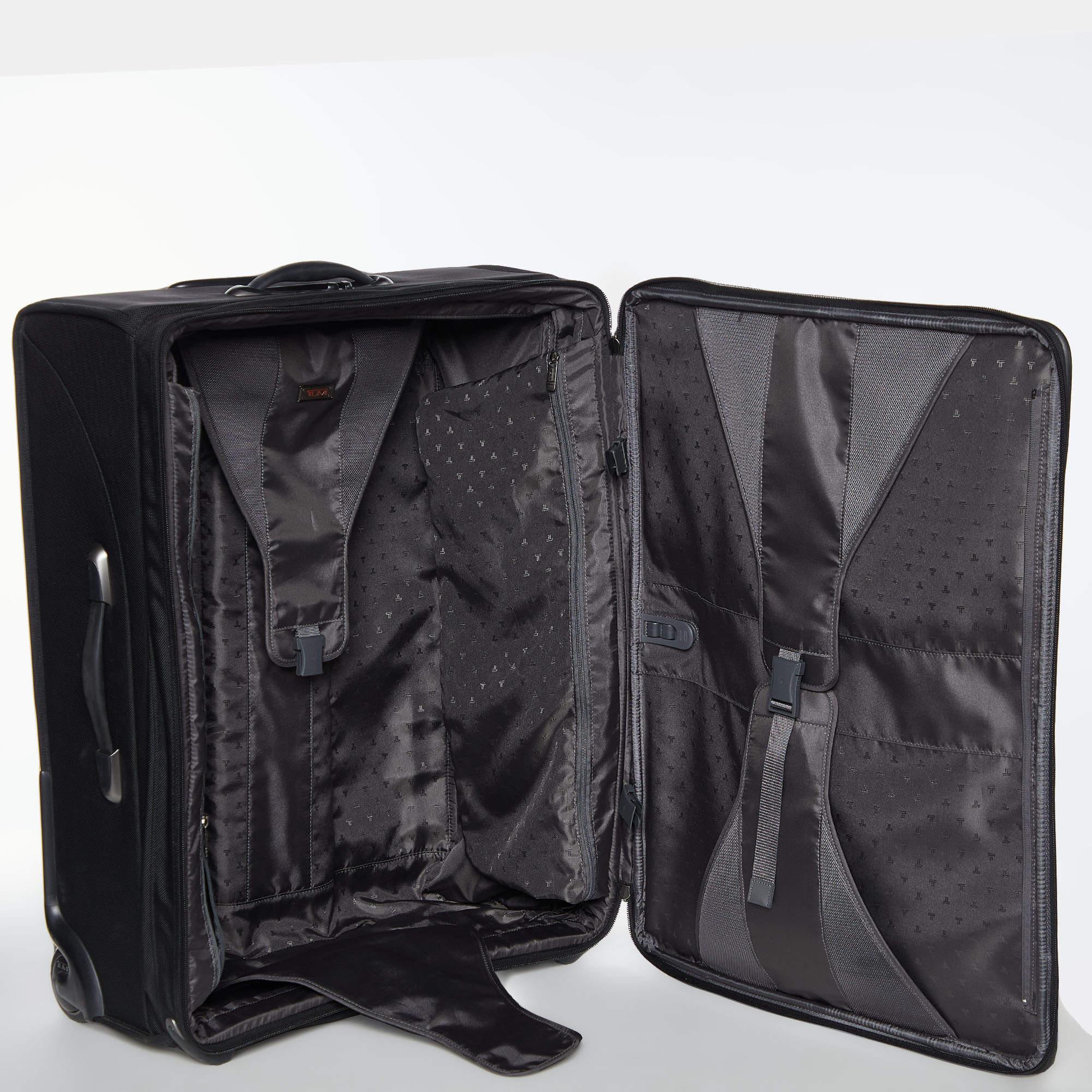 TUMI Black Nylon Frequent Traveler Suitcase 5