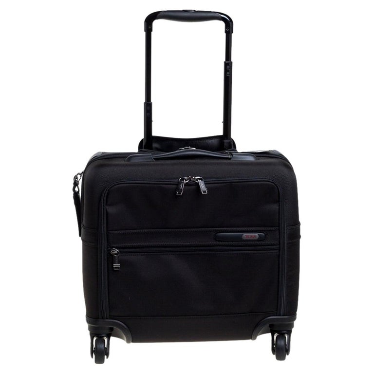 TUMI Black Nylon Gen 4.2 4 Wheeled Compact Carry On Luggage at 1stDibs