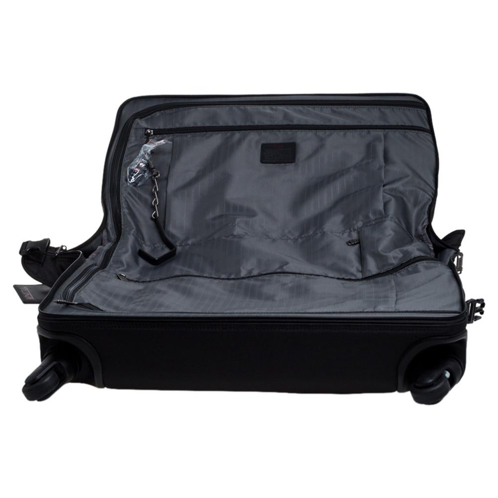 TUMI Black Nylon Gen 4.2 Carry On 4 Wheel Garment Bag 3