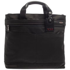 Tumi Black Nylon Gen 4.2 Companion Tote