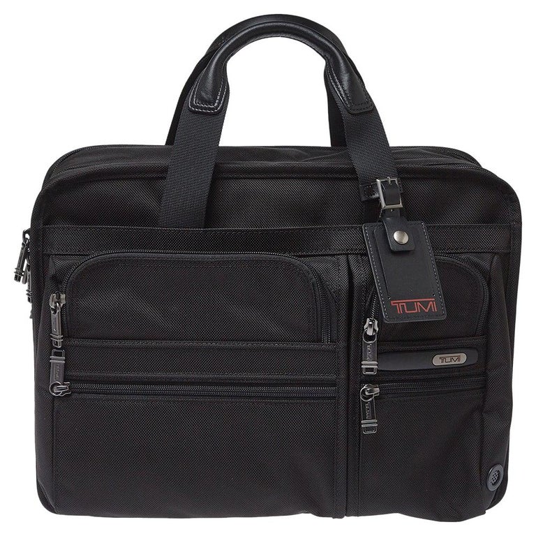 TUMI Black Nylon Gen 4.2 Expandable Organizer Laptop Briefcase at 1stDibs tumi dfo gen 4.2