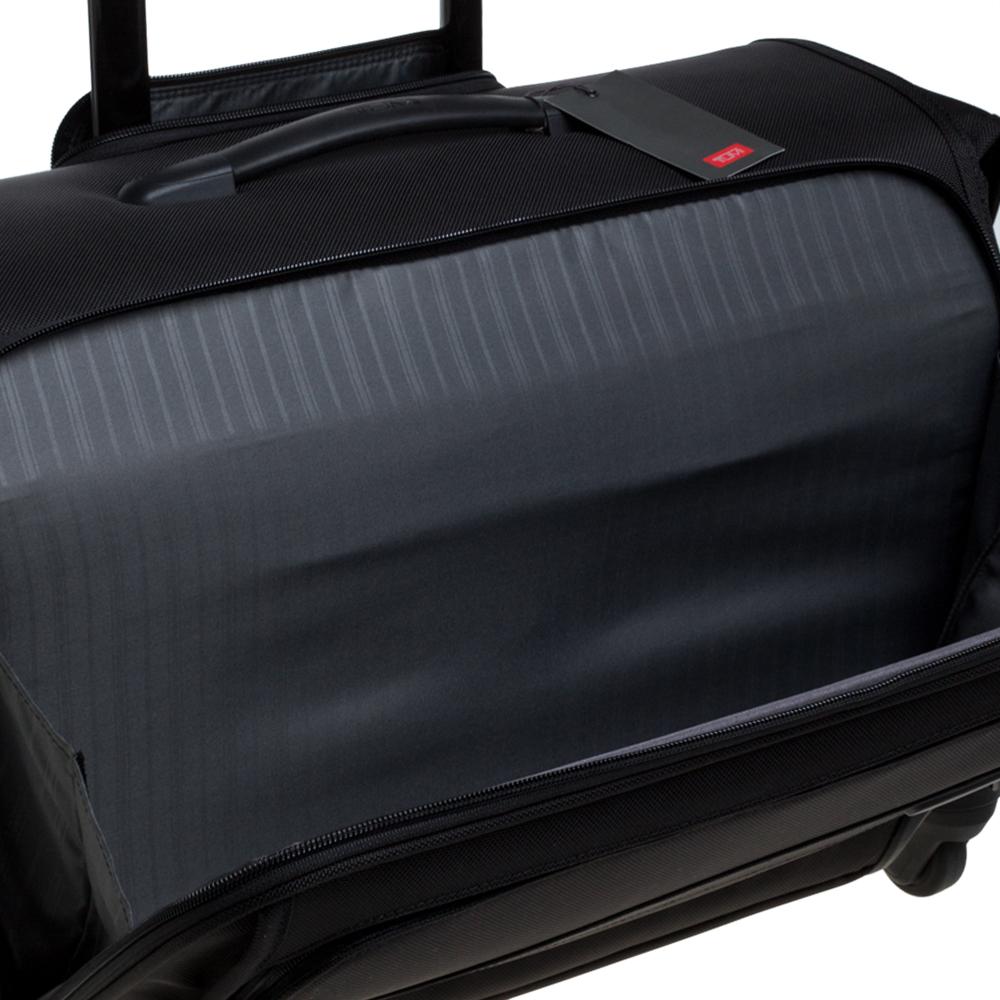 Tumi Black Nylon Gena 2 Carry On 4 Wheel Garment Bag 6