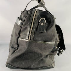 TUMI Black Nylon Leather Top Handles Duffle Bag