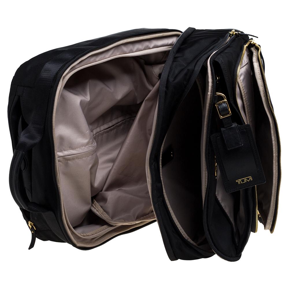 Men's TUMI Black Nylon Oslo Compact Carry On Luggage