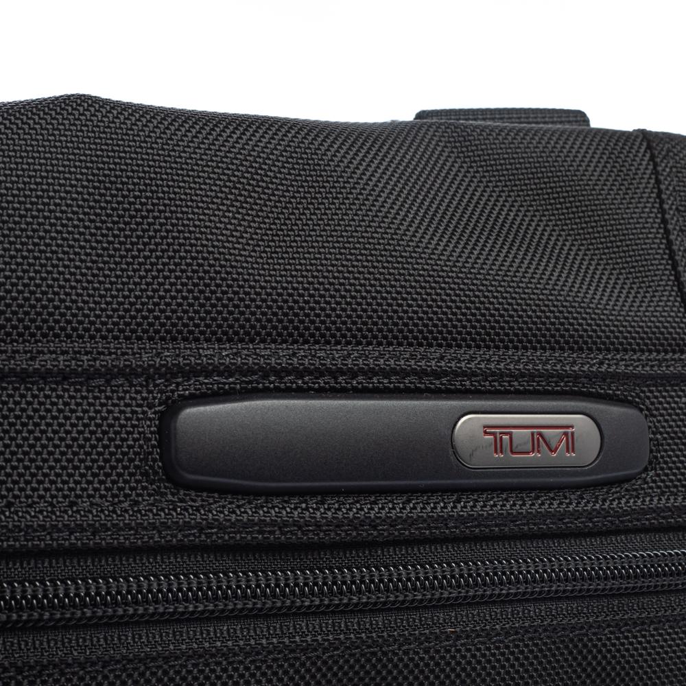 Tumi Black Nylon Small DFO Flap Messenger Bag 3