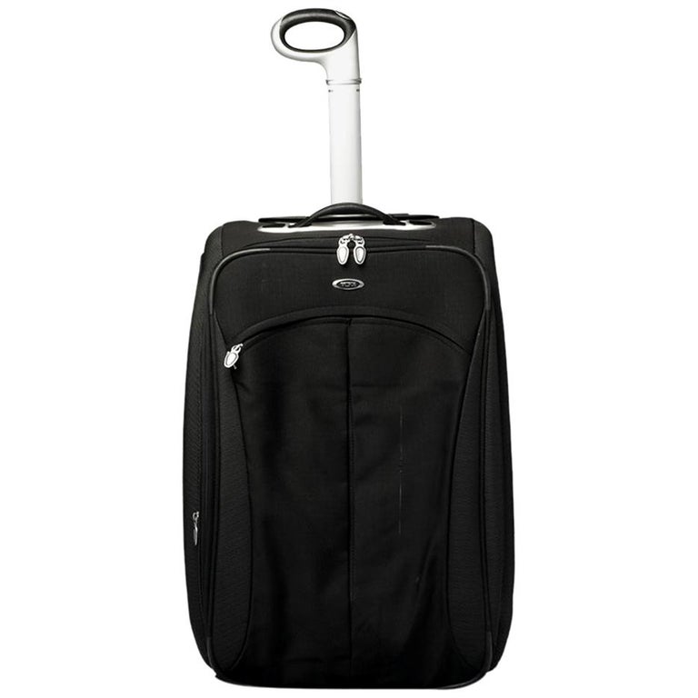 Tumi Black Nylon T3 Expandable Carry On Trolley Suitcase For Sale at 1stDibs