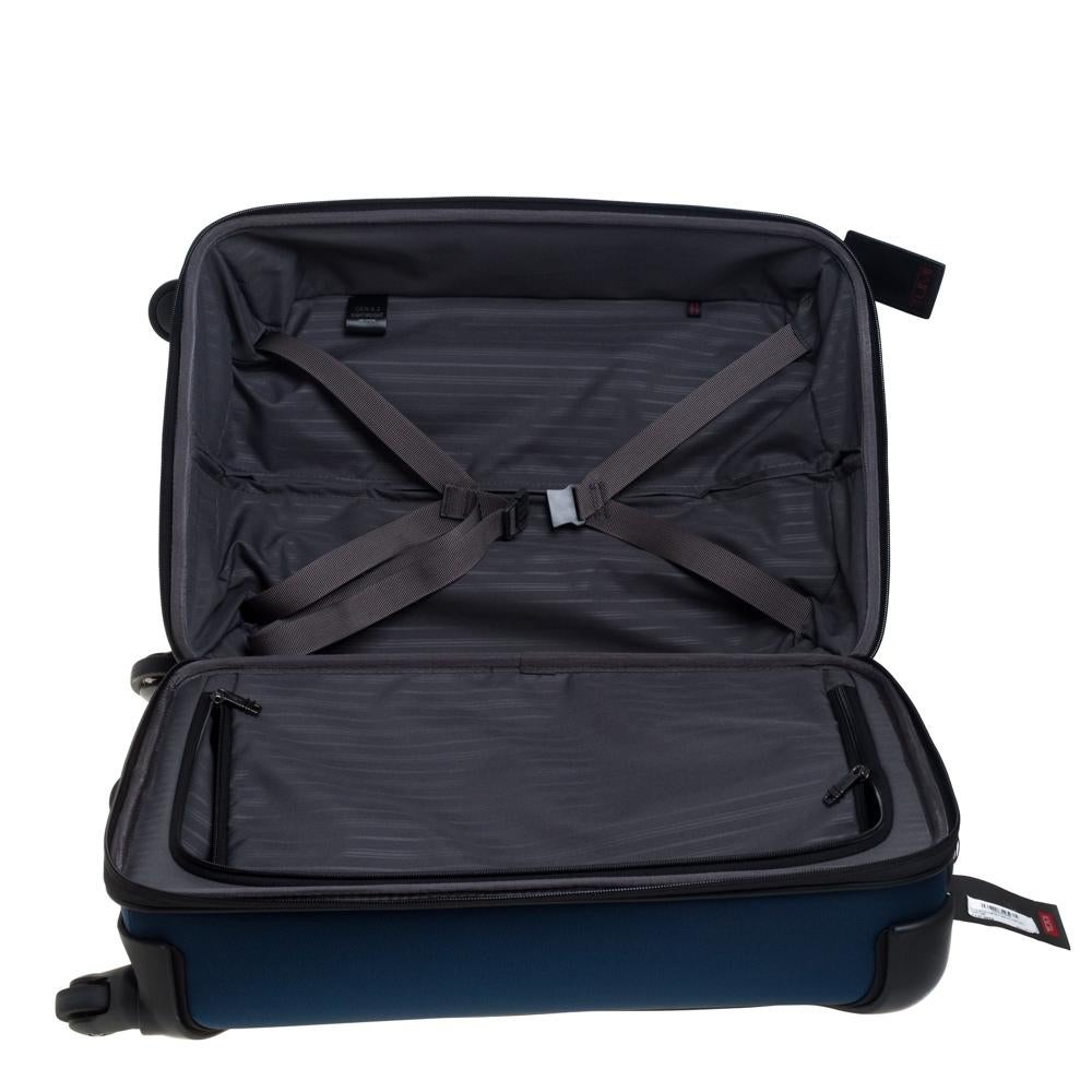 TUMI Blue/Black Nylon Gen 4.2 Lightweight International Carryon Luggage 10