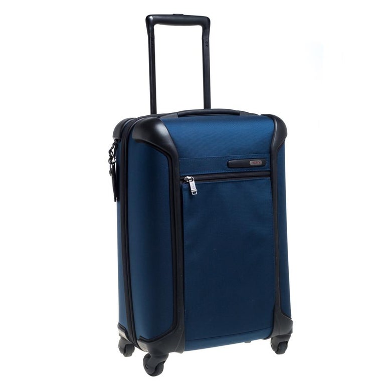 TUMI Blue/Black Nylon Gen 4.2 Lightweight International Carryon Luggage at  1stDibs | tumi dfo gen 4.2, tumi gen 4.2, tumi luggage