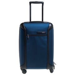 TUMI Blue/Black Nylon Gen 4.2 Lightweight International Carryon Luggage