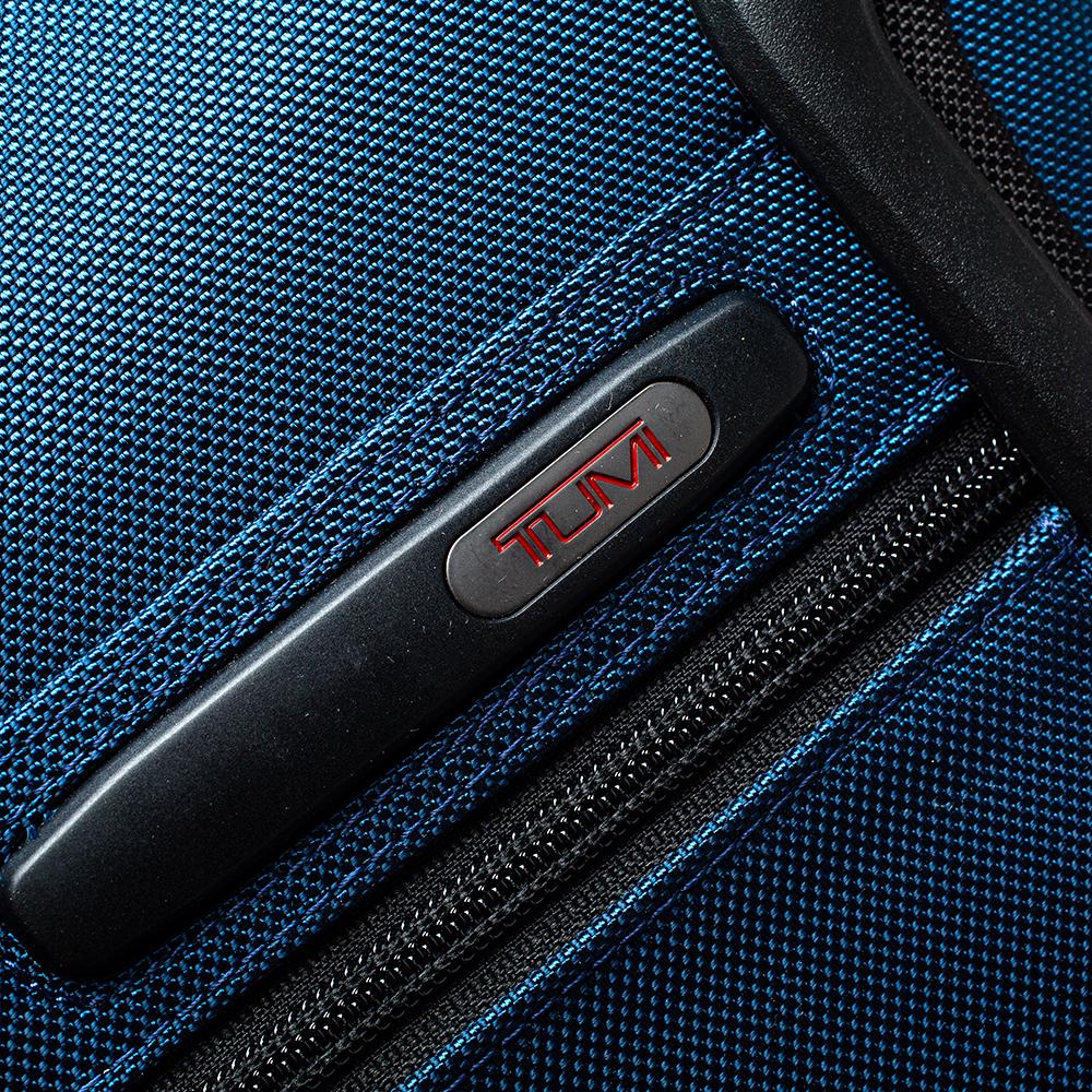 TUMI Blue/Black Nylon Lightweight International Carry On Luggage 4