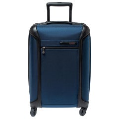 TUMI Blue/Black Nylon Lightweight International Carry On Luggage