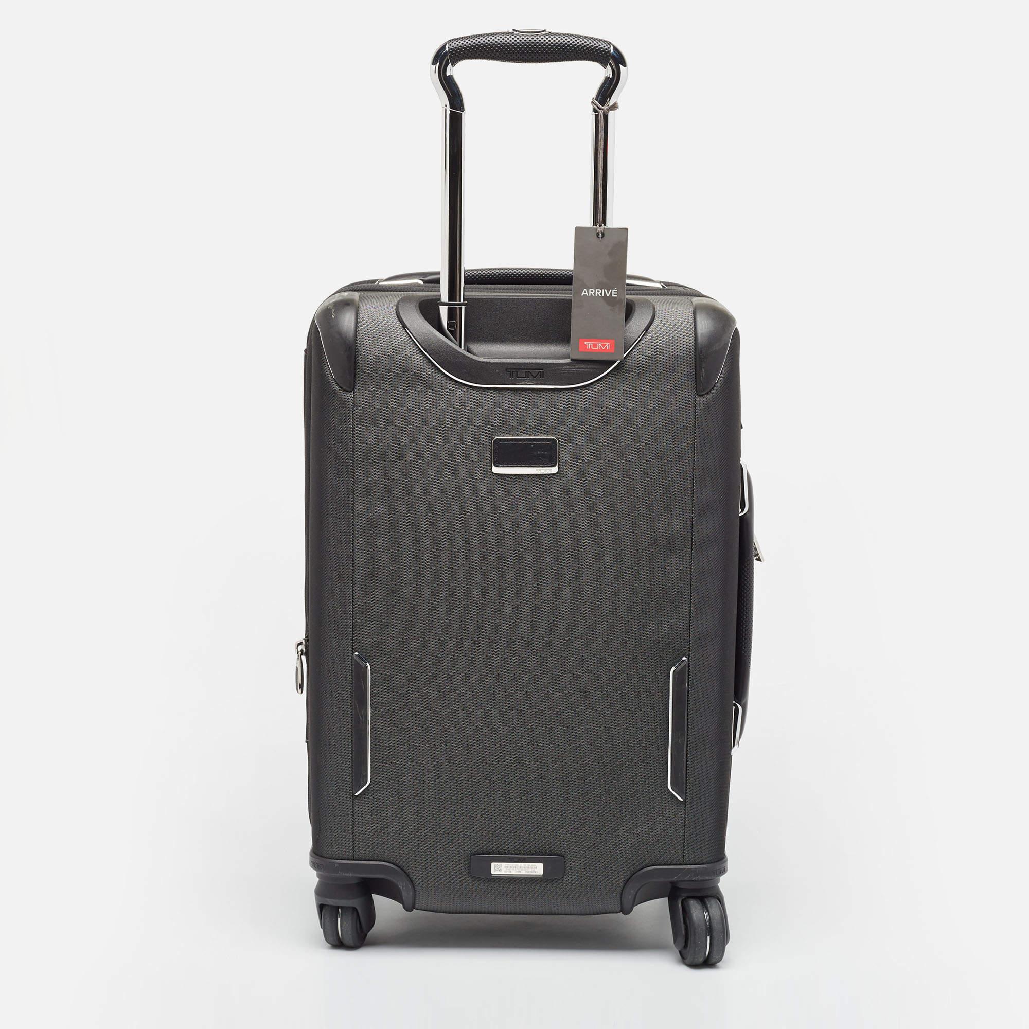 Travel to all the places you wish to, with ease, using this designer suitcase. It is a result of employing high-grade materials and meticulous construction to deliver impeccable products that aim at functional ease.

Includes: Tag, Info Card,
