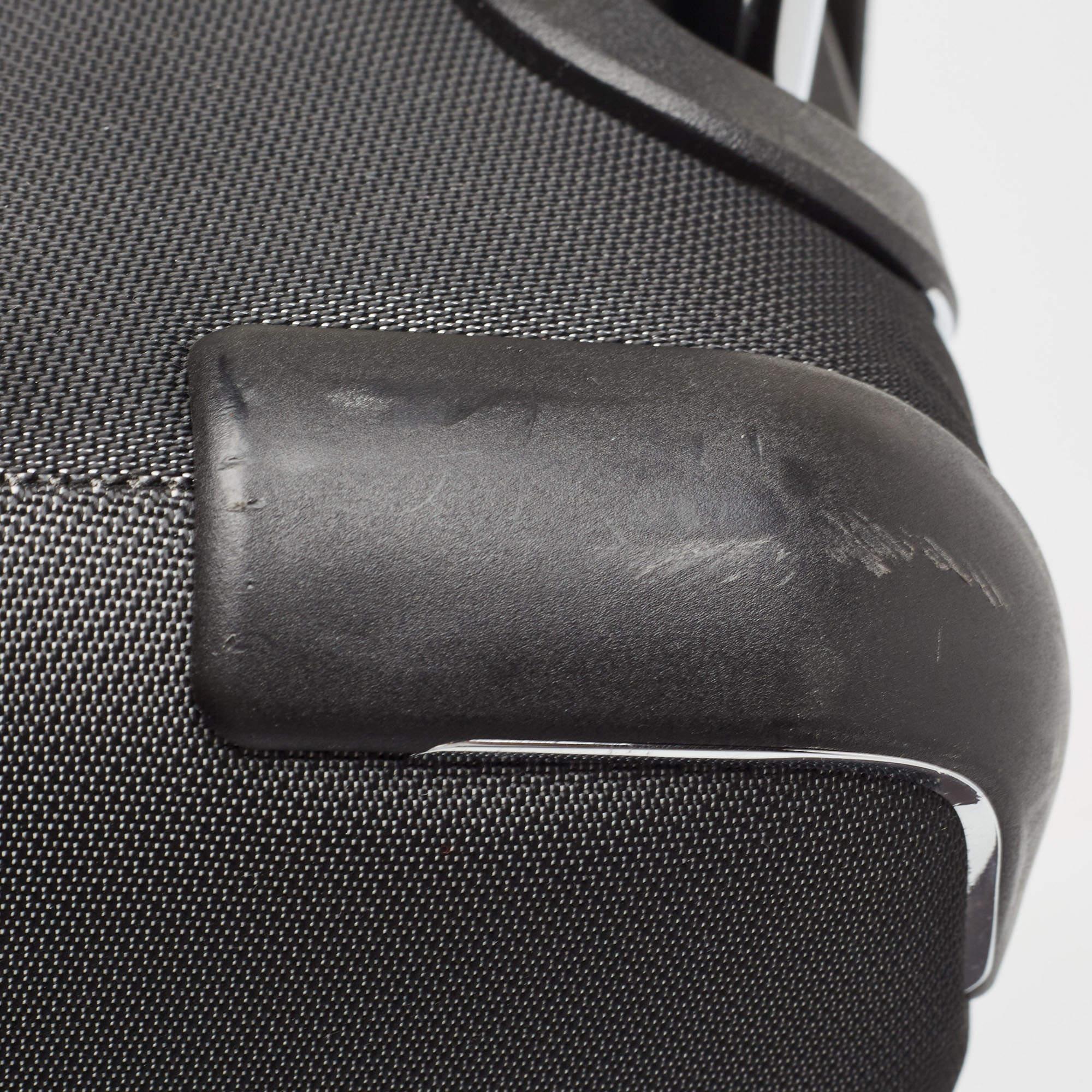 TUMI Dark Grey Nylon 4 Wheeled Dual Access Arrive Carry-On Luggage 1