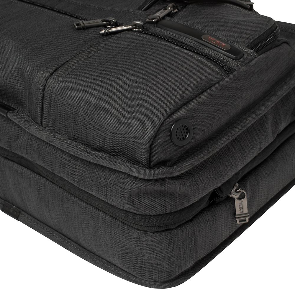 Men's TUMI Grey Nylon Gen 4.2 Expandable Organizer Laptop Briefcase