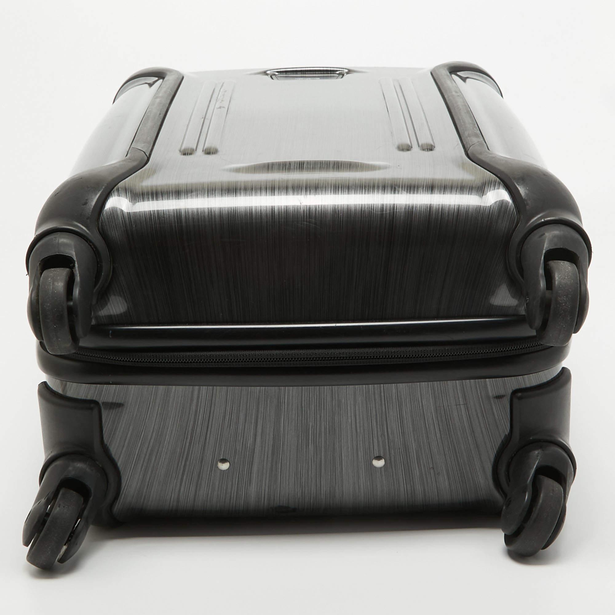 Men's Tumi Grey Polycarbonate Vapor Carry On Luggage 50