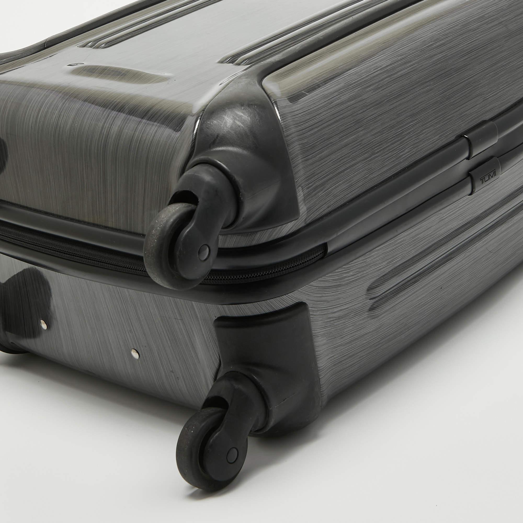 Tumi Grey Polycarbonate Vapor Carry On Luggage 50 3