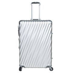 TUMI Metallic Grey 19 Degrees Aluminum Extended Trip Packing Case